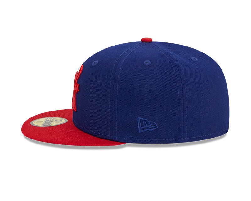 Texas Rangers Royal Cooperstown Collection Retro City 59FIFTY Fitted Hat - New Era -