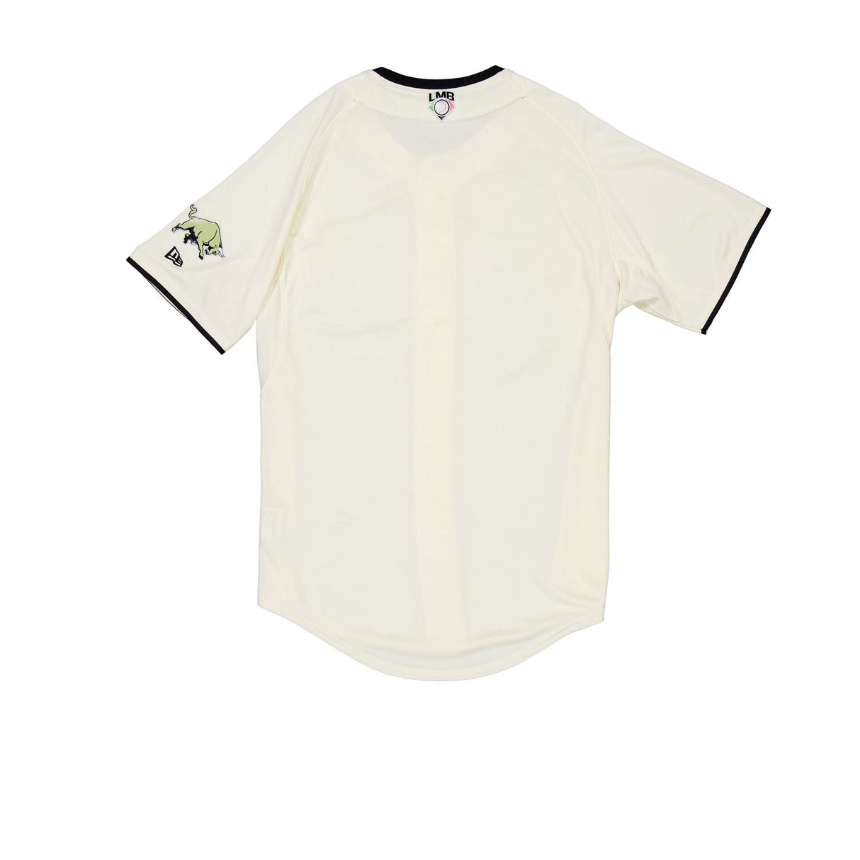 Tijuana Toros Cream & Black New Era Baseball Jersey - New Era -