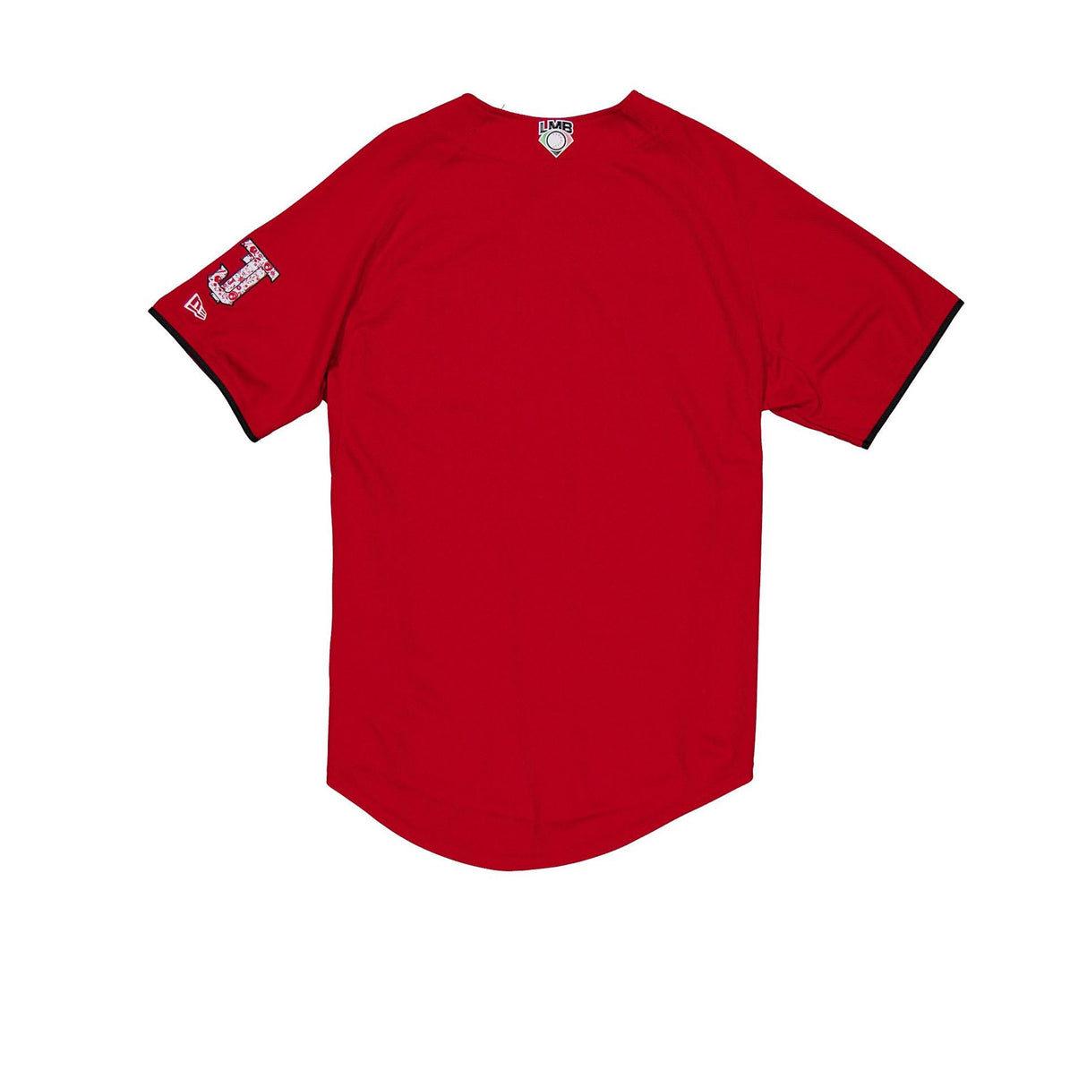 Tijuana Toros Red Floral Lettering New Era Baseball Jersey - New Era -