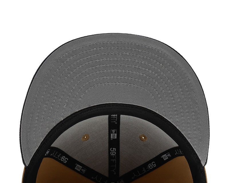 Toros de Tijuana Beige & Gray New Era 59FIFTY Fitted Hat - New Era -