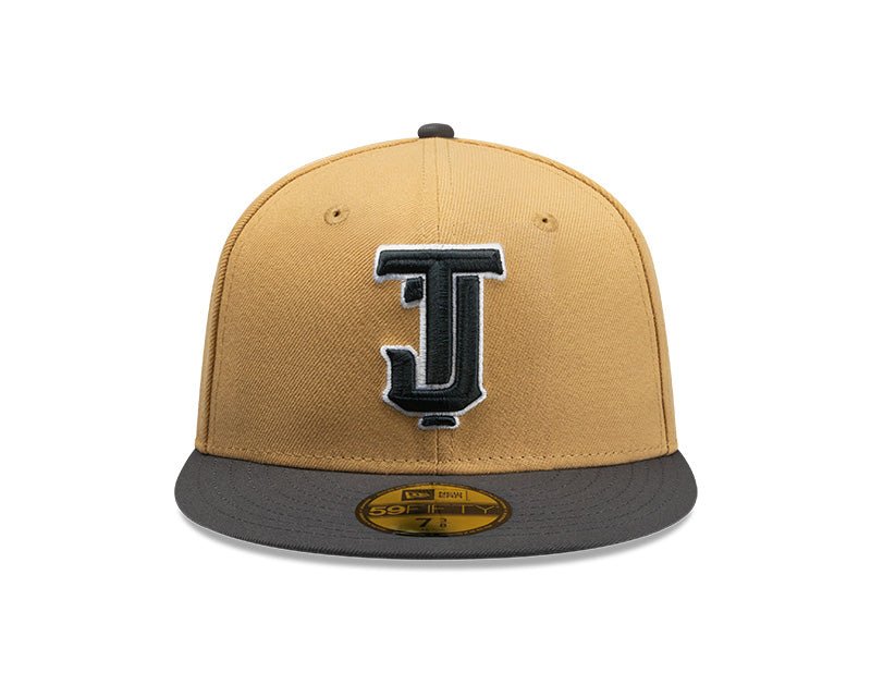 Toros de Tijuana Beige & Gray New Era 59FIFTY Fitted Hat - New Era -