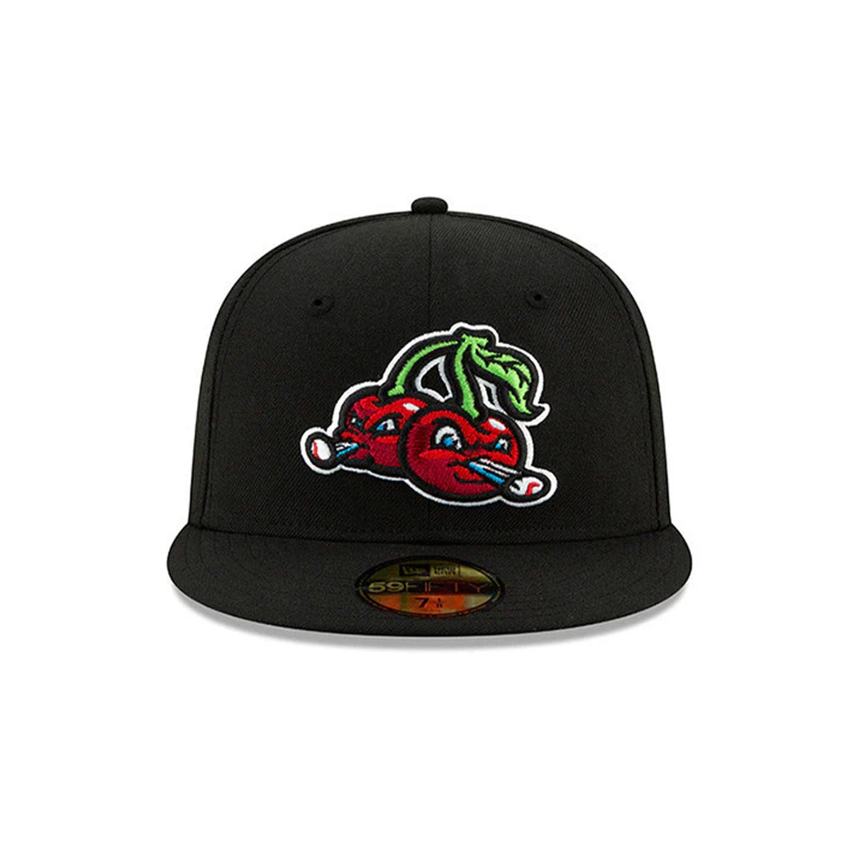 Traverse City Pit Spitters Black 59FIFTY Fitted Hat - New Era - 232603427301