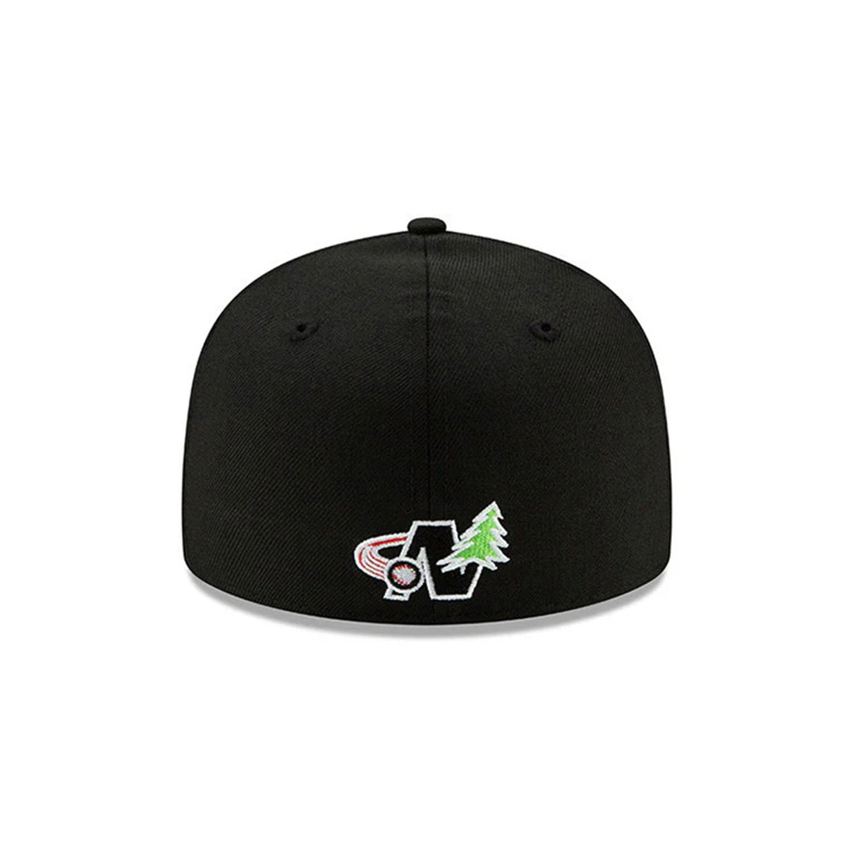 Traverse City Pit Spitters Black Cherries Logo Fitted Hat - New Era -