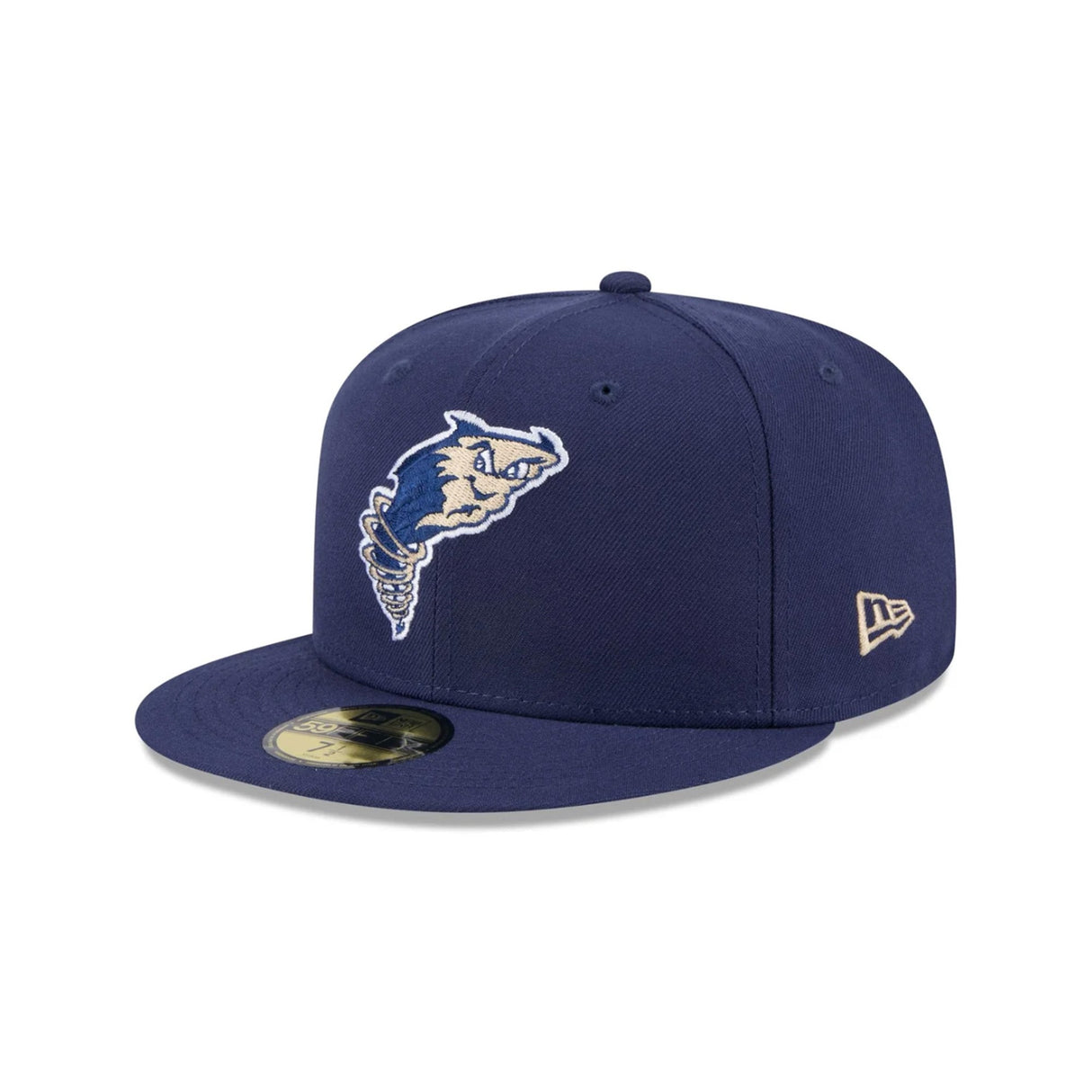 Tri-City Dust Devils Authentic Collection Navy Blue 59FIFTY Fitted Hat - New Era - 232605402601