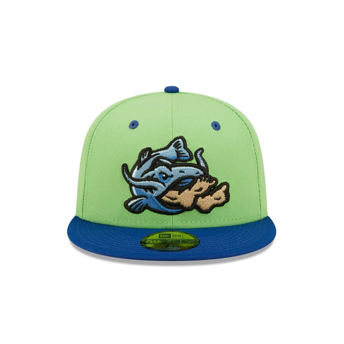 Tulsa Drillers Noodlers Theme Night Green 59FIFTY Fitted Hat - New Era - 230402411202