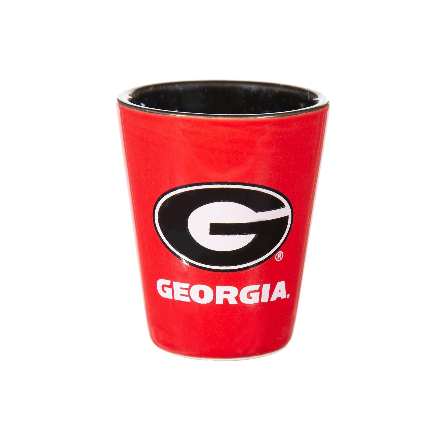 University of Georgia 4 - Piece Ceramic and Glass 2oz. Shot Glass Set - EG Collective - 801946180456