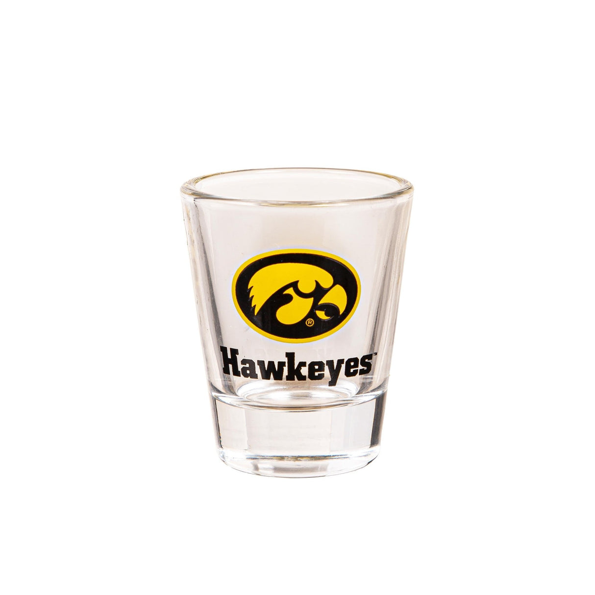 University of Iowa 4 - Piece Ceramic and Glass 2oz. Shot Glass Set - EG Collective - 801946180654