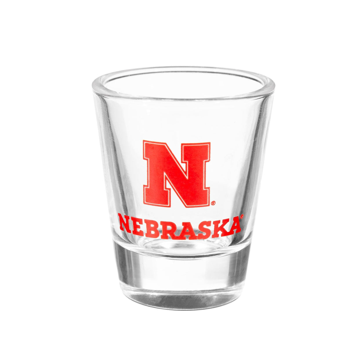 University of Nebraska 4 - Piece Ceramic and Glass 2oz. Shot Glass Set - EG Collective - 801946180548