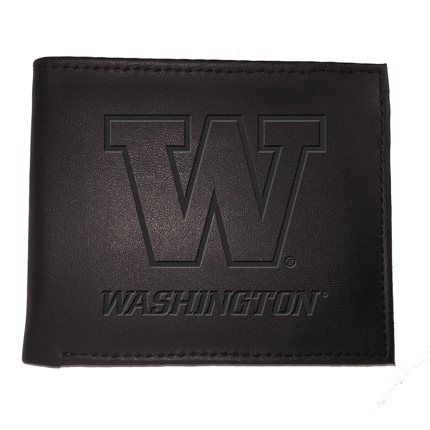 University of Washington, Bi - Fold Wallet, Black - EG Collective - 801946342403