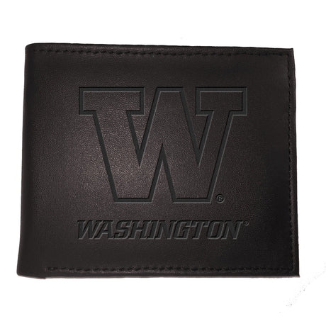 University of Washington, Bi - Fold Wallet, Black - EG Collective - 801946342403