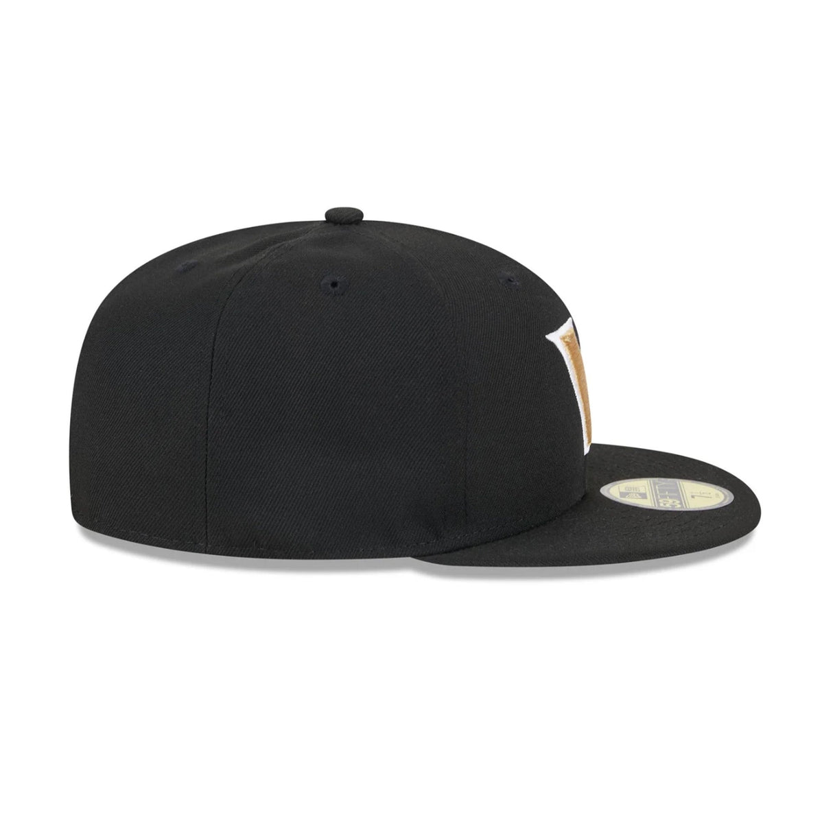 Vanderbilt Commodores Black 59FIFTY Fitted Hat - New Era - 23480167801