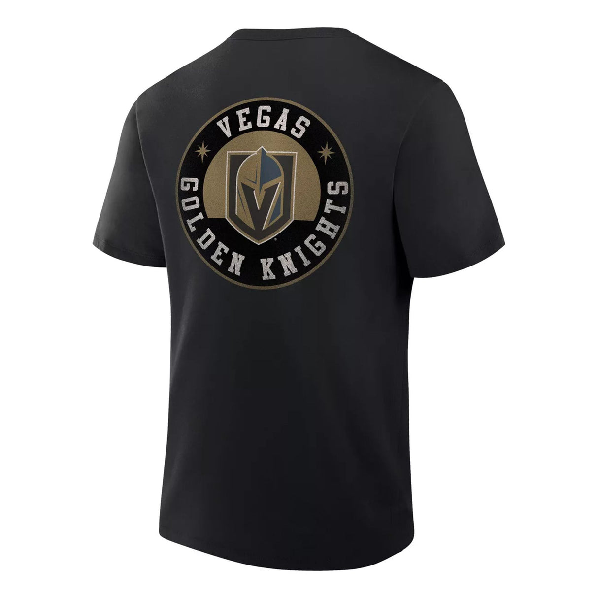 Vegas Golden Knights Black Circle Crest T-Shirt - Fanatics -