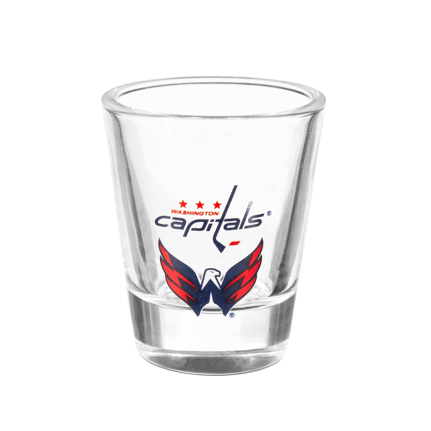Washington Capitals 4 - Piece Ceramic and Glass 2oz. Shot Glass Set - EG Collective - 801946180371