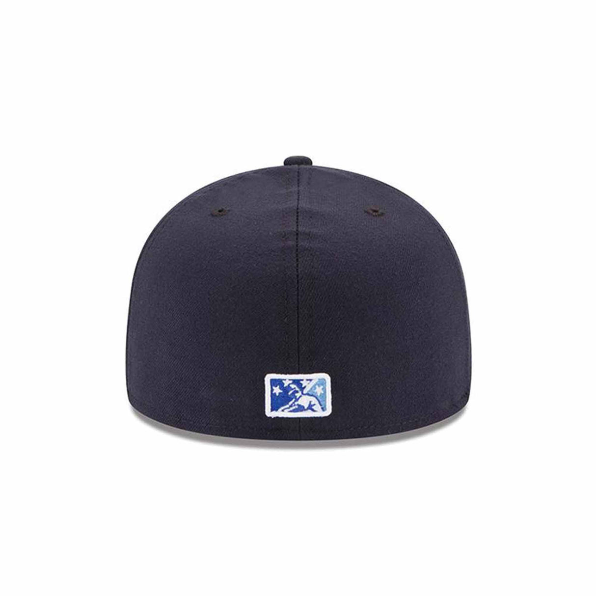 West Michigan Whitecaps Wave Logo Embroidered Navy Fitted Hat - New Era -