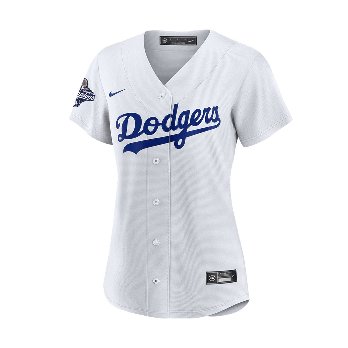 Women's Los Angeles Dodgers Enrique Hernández 2025 World Series Champions White Nike® Replica Jersey - Nike - 312209411201