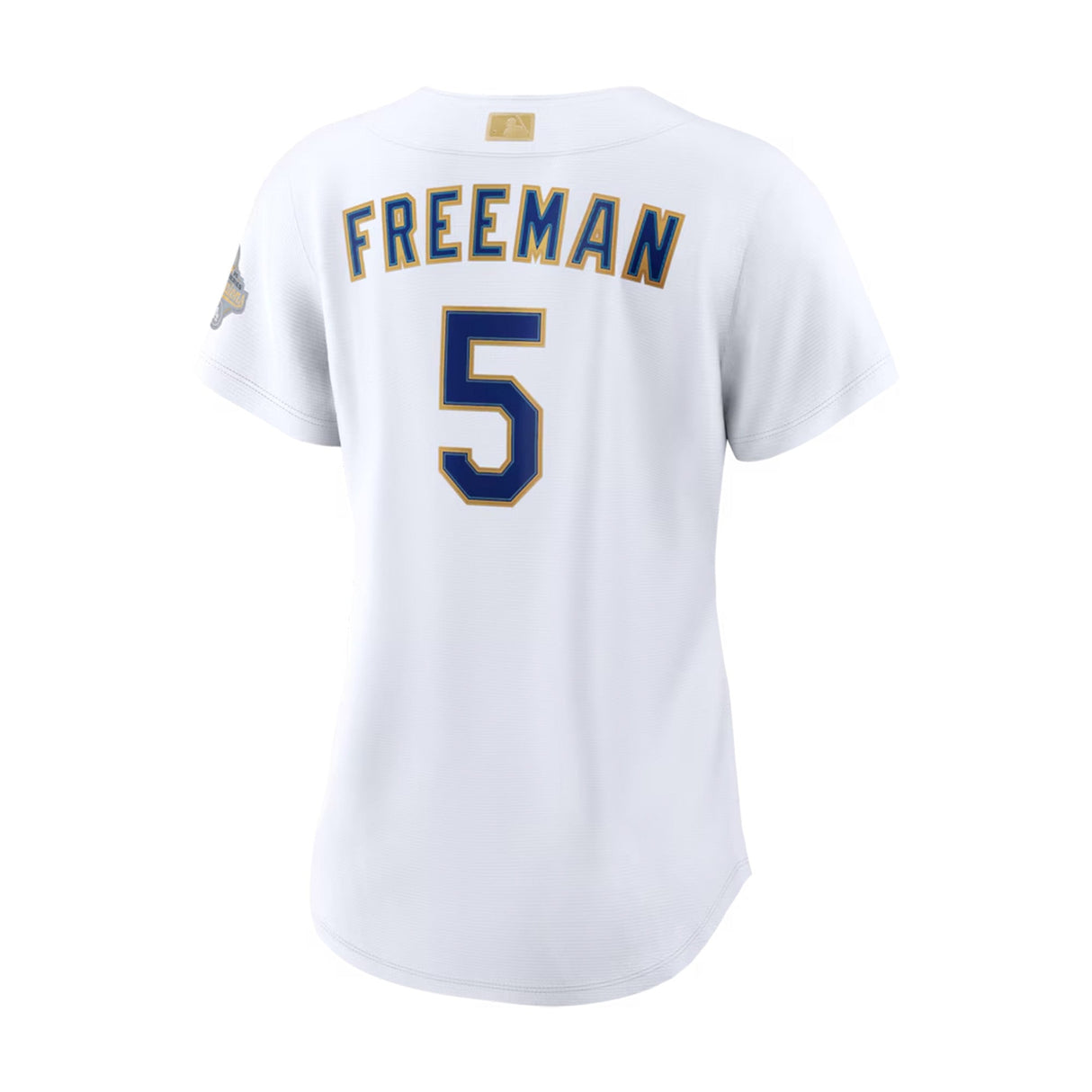 Women's Los Angeles Dodgers Freddie Freeman 2026 Gold Collection White Limited Jersey - Nike -