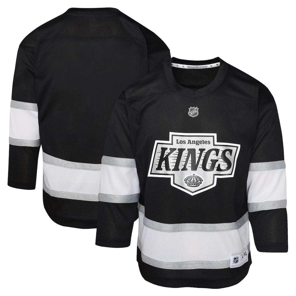 YOUTH Los Angeles Kings Black Home Replica Jersey