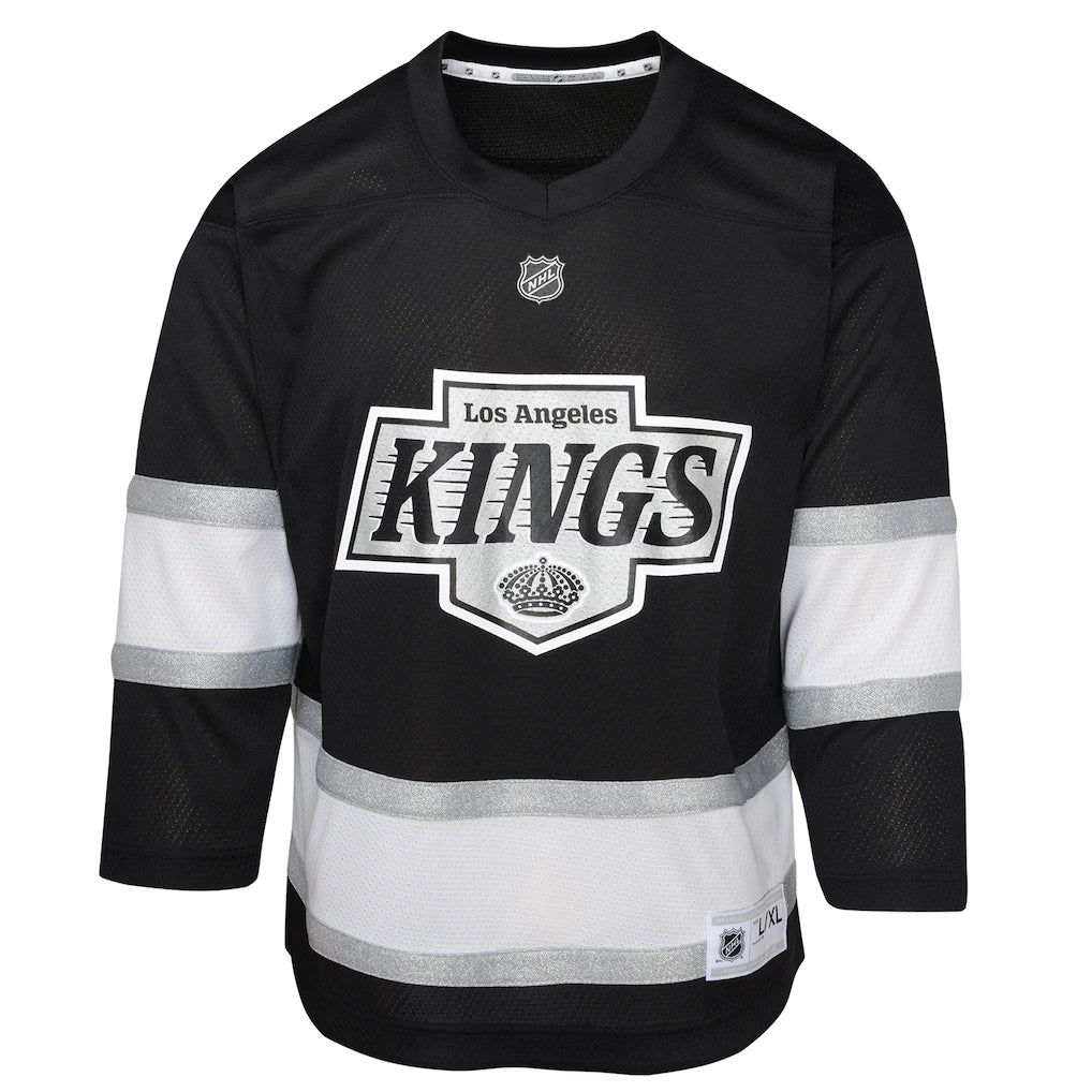 YOUTH Los Angeles Kings Black Home Replica Jersey