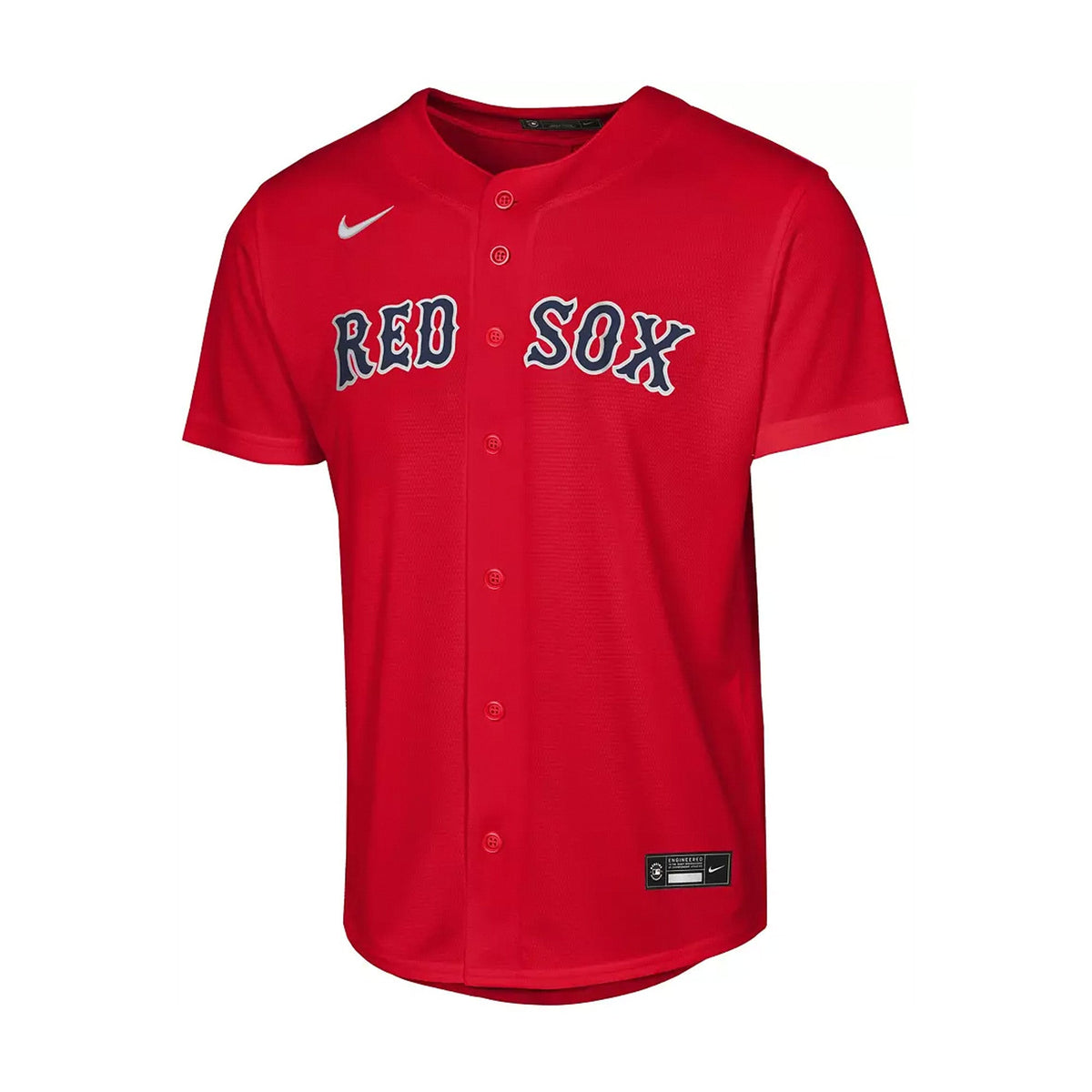 Youth Boston Red Sox Jarren Duran Alternate Red Baseline Jersey - Nike - 241401423121