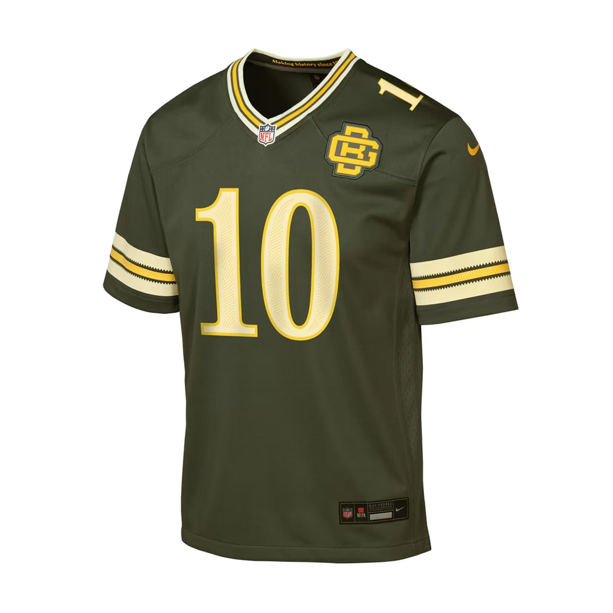 Youth Green Bay Packers Jordan Love 2026 Rivalries Collection Green Game Jersey - Nike - 241801120117
