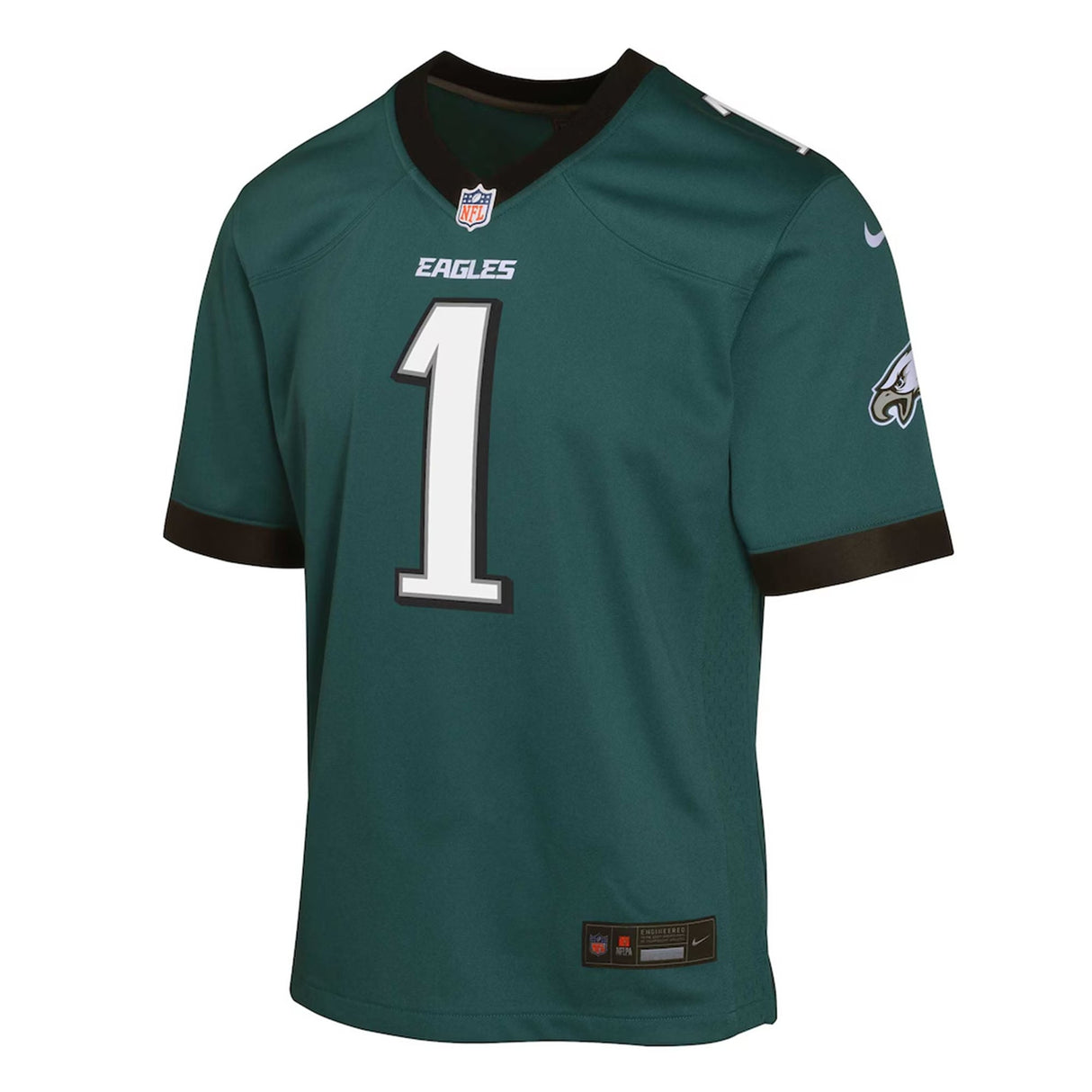 Youth Jalen Hurts Philadelphia Eagles Green Nike Game Jersey - Nike - 241801114101