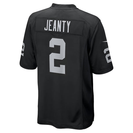Youth Las Vegas Raiders Ashton Jeanty Black NikeĀ® Game Jersey - Nike -