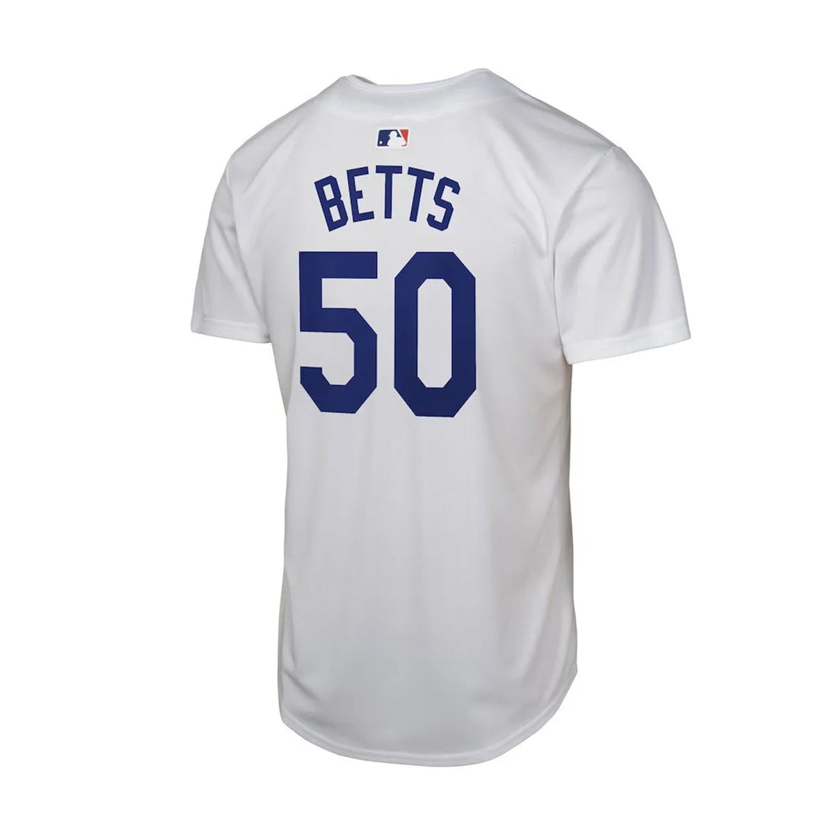 Youth Los Angeles Dodgers Mookie Betts 2024 World Series Participant White Home Player Jersey - Nike - 31210541099