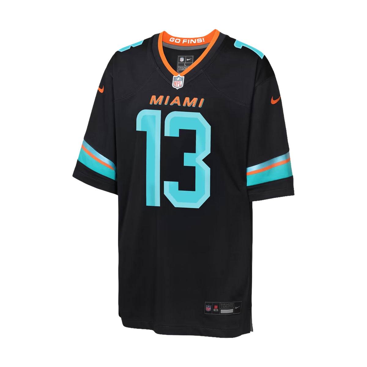 Youth Miami Dolphins Dan Marino Pitch Blue 2026 Rivalries Collection Game Jersey