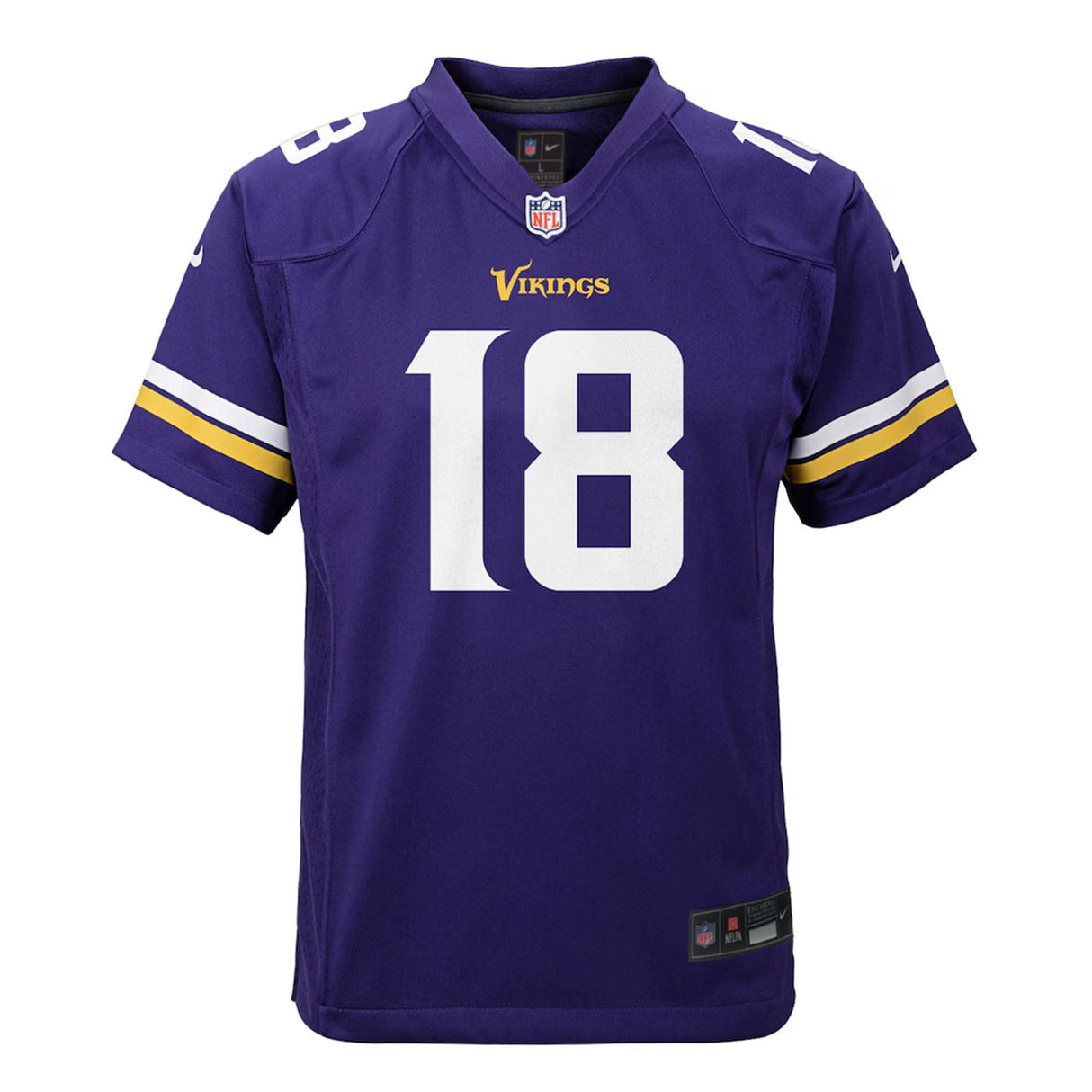 Youth Nike Justin Jefferson Minnesota Vikings Purple Game Jersey - Nike - 241801131101