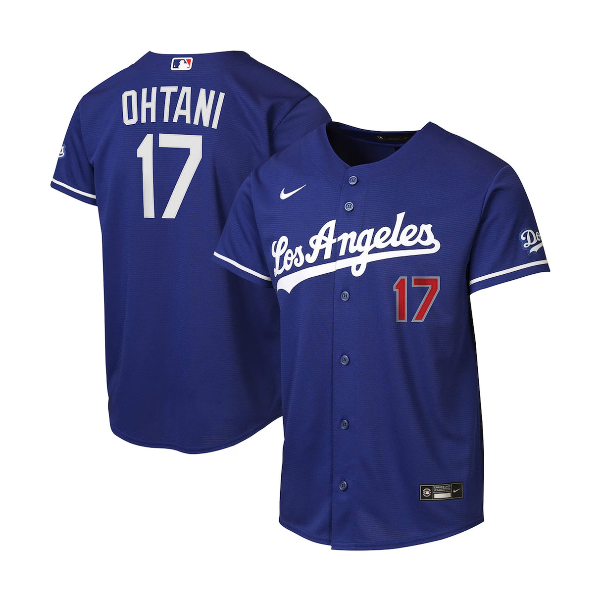 Youth Los Angeles Dodgers Shohei Ohtani Blue Alternate Stadium Jersey