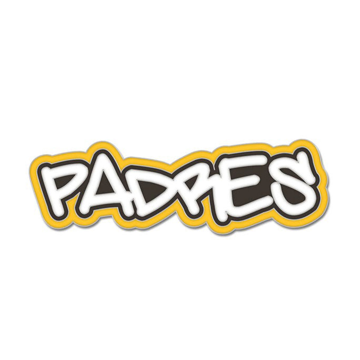 San Diego Padres Graffiti Logo Enamel Pin