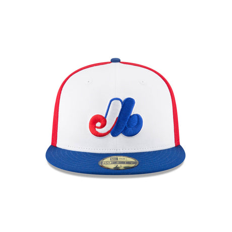 Montreal Expos White Cooperstown Collection Wool 59FIFTY