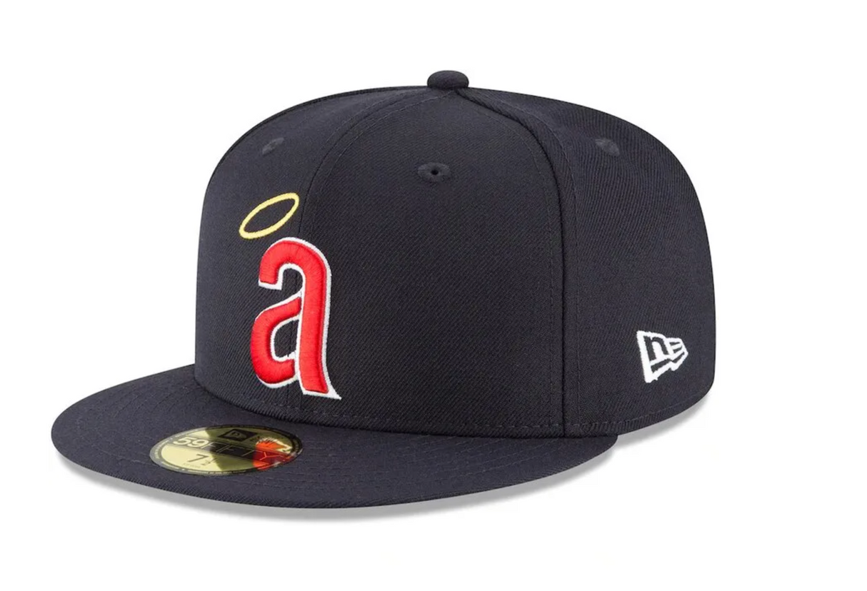 California Angels New Era Navy 1971 Cooperstown Collection 59FIFTY Fitted