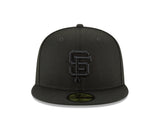 San Fransisco Giants Black on Black 59FIFTY Fitted
