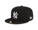 New York Yankees Black and White Basic 59FIFTY Fitted
