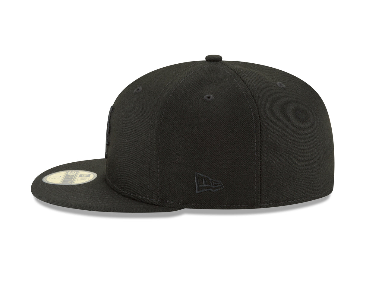 New York Mets  Blackout Basic 59FIFTY Fitted