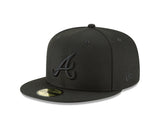 Atlanta Braves  Blackout Basic 59FIFTY Fitted
