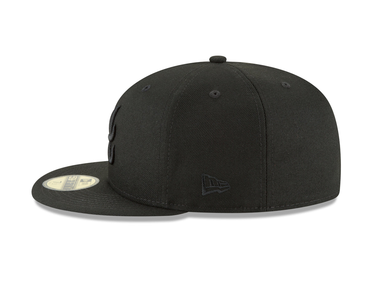 Atlanta Braves  Blackout Basic 59FIFTY Fitted