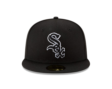 Chicago White Sox  Black Outline 59FIFTY Fitted