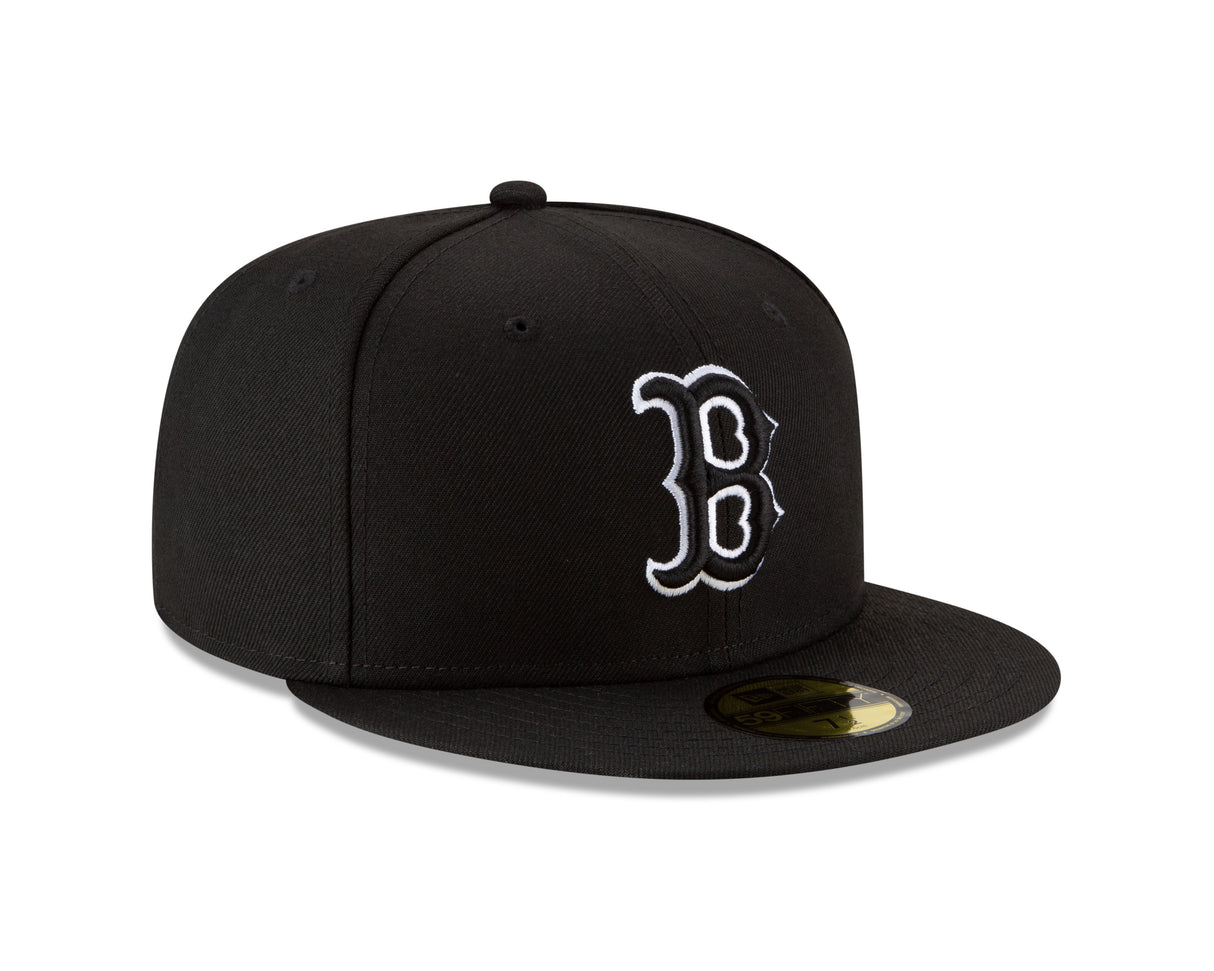 Boston Red Sox Black outline 59FIFTY Fitted
