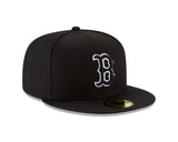 Boston Red Sox Black outline 59FIFTY Fitted