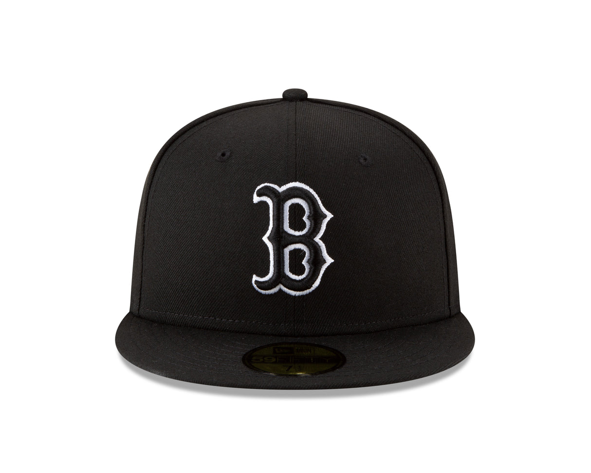 Boston Red Sox Black outline 59FIFTY Fitted