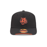 Cincinnati Bengals 2026 NFL Sideline Collection Black 9SEVENTY Stretch-Snap Hat