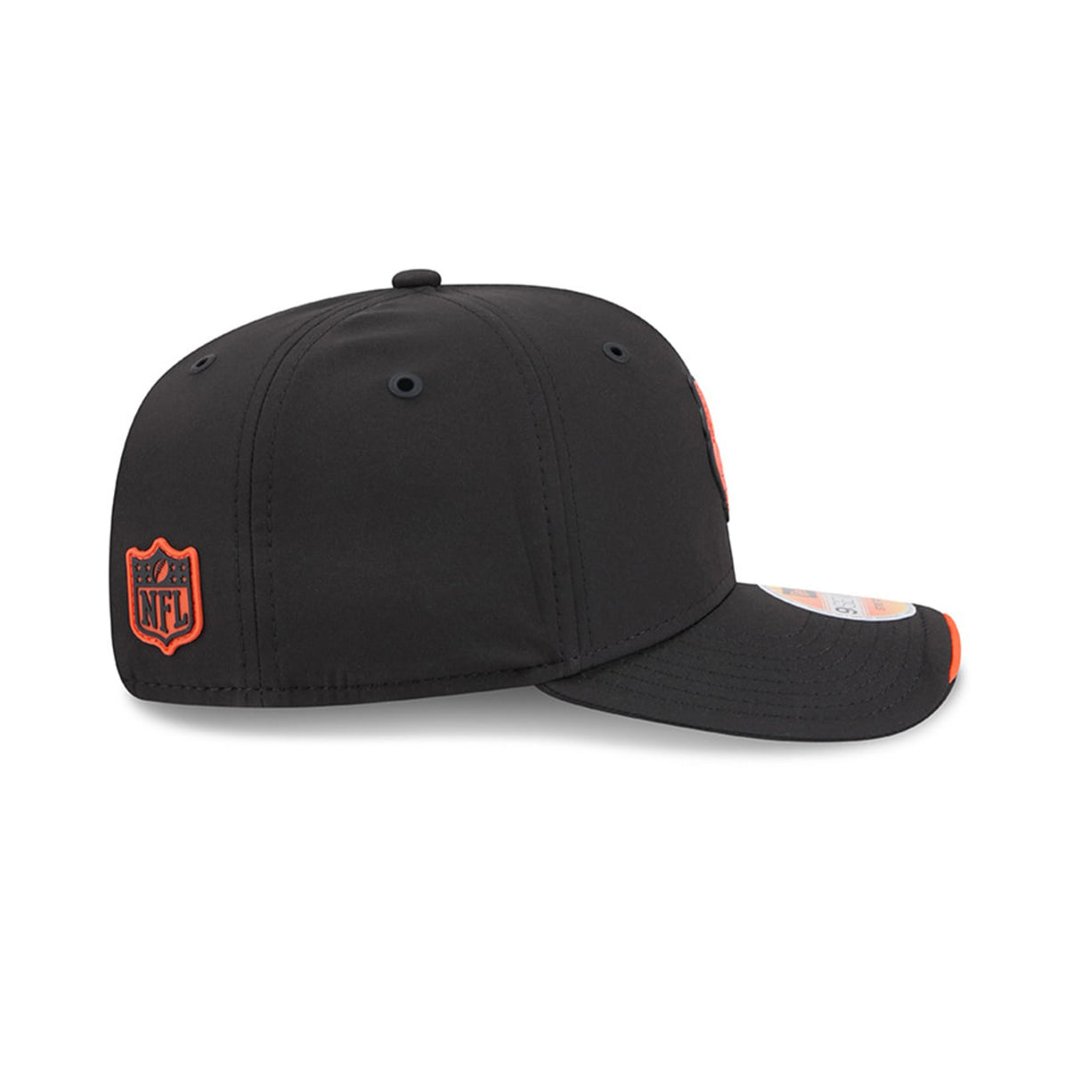Cincinnati Bengals 2026 NFL Sideline Collection Black 9SEVENTY Stretch-Snap Hat