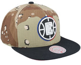 Los Angeles Clippers Choco Camo Snapback