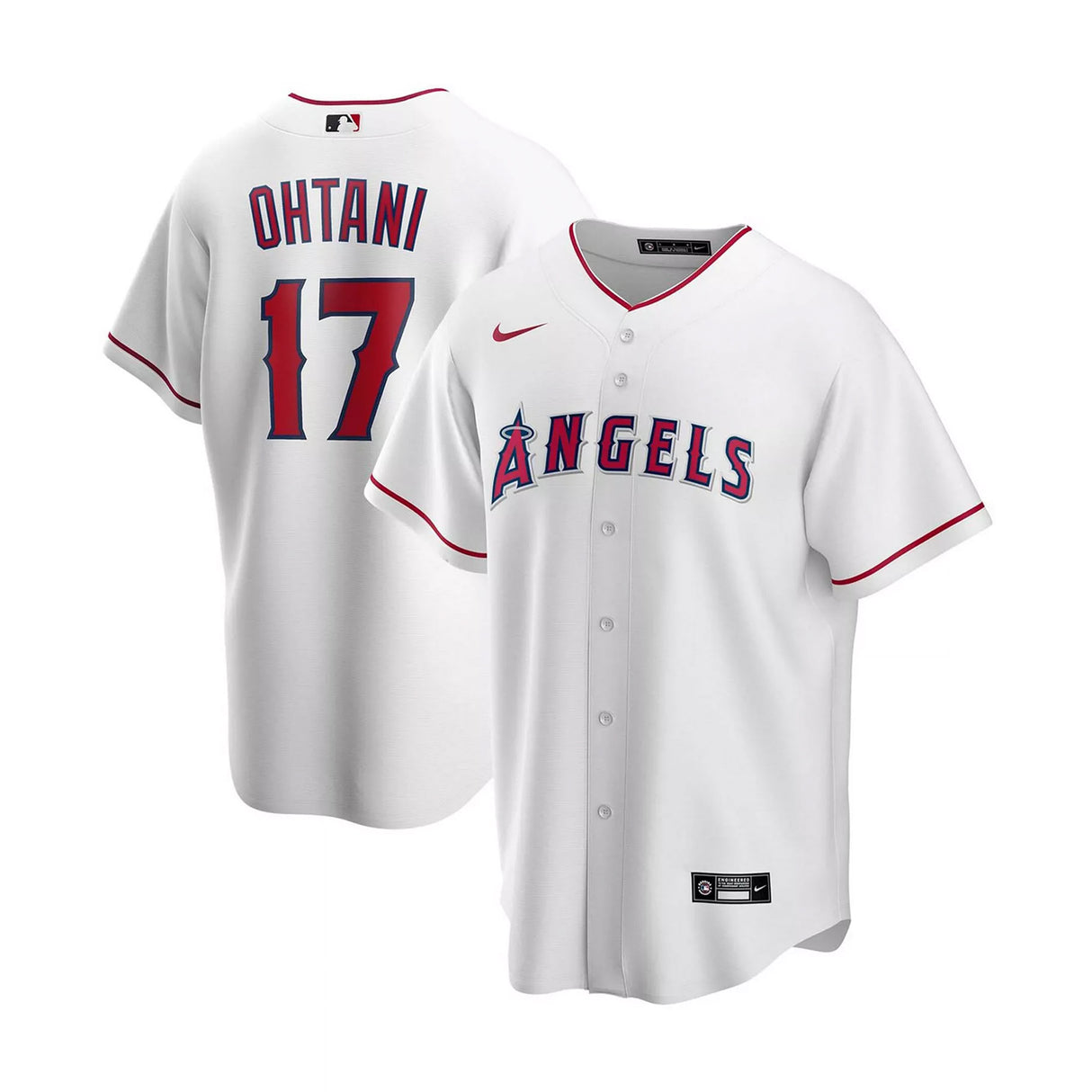 Los Angeles Angels Shohei Ohtani White Home Replica Player Jersey