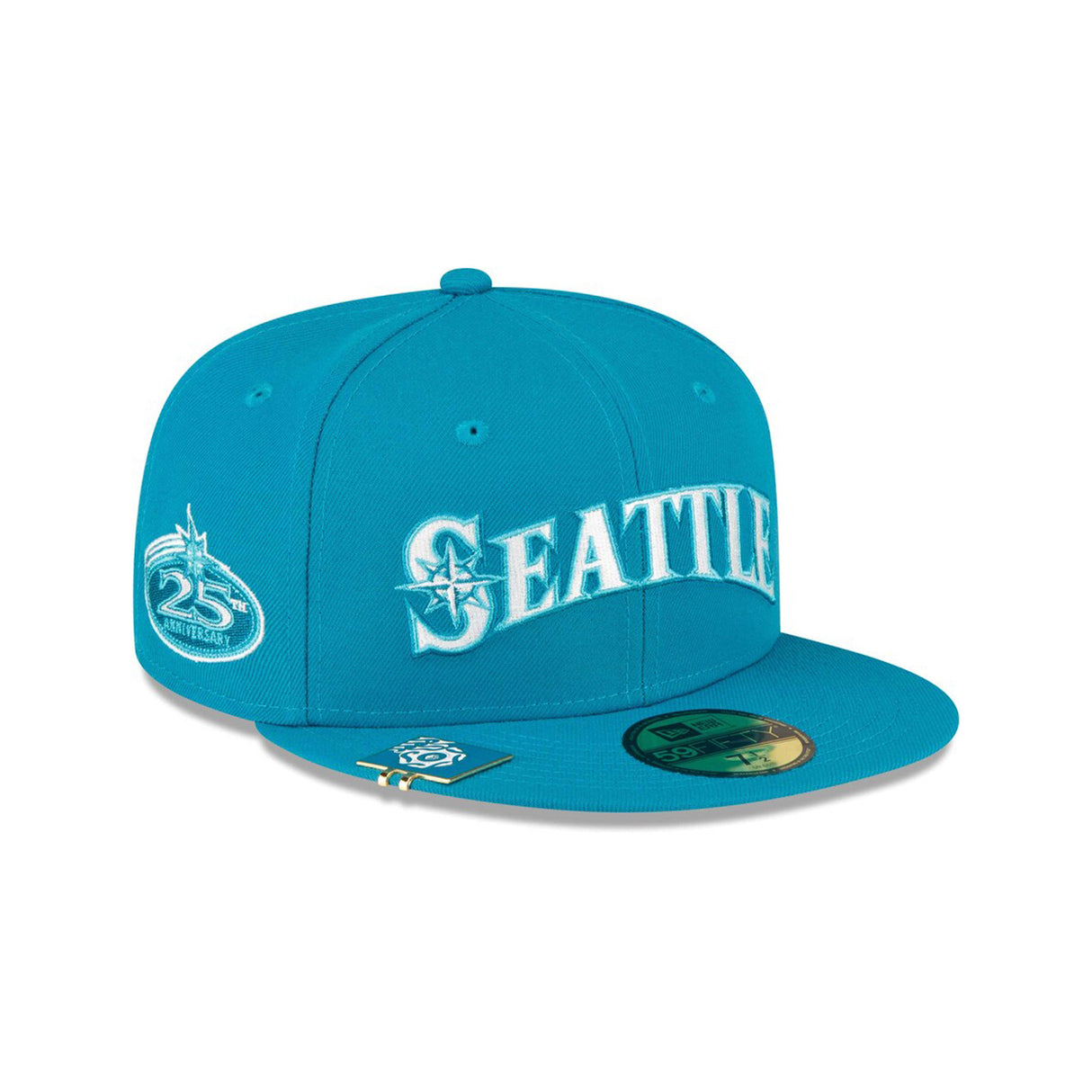Seattle Mariners Aqua City Flag 59FIFTY Fitted