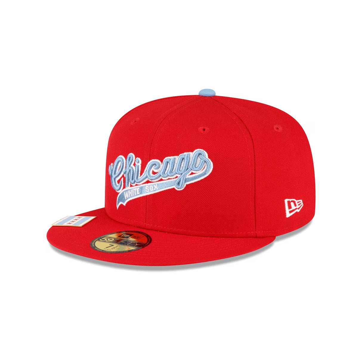 Chicago White Sox New Era Red City Flag 59FIFTY Fitted