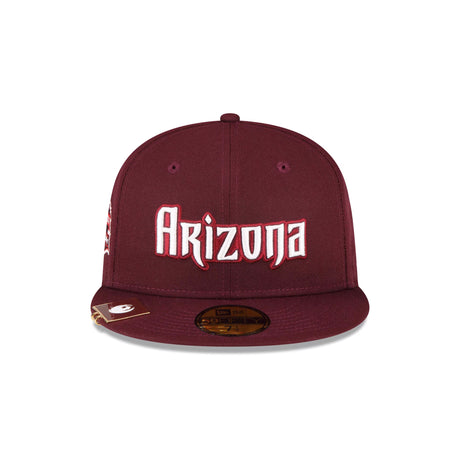 Arizona Diamondbacks Maroon City Flag 59FIFTY Fitted