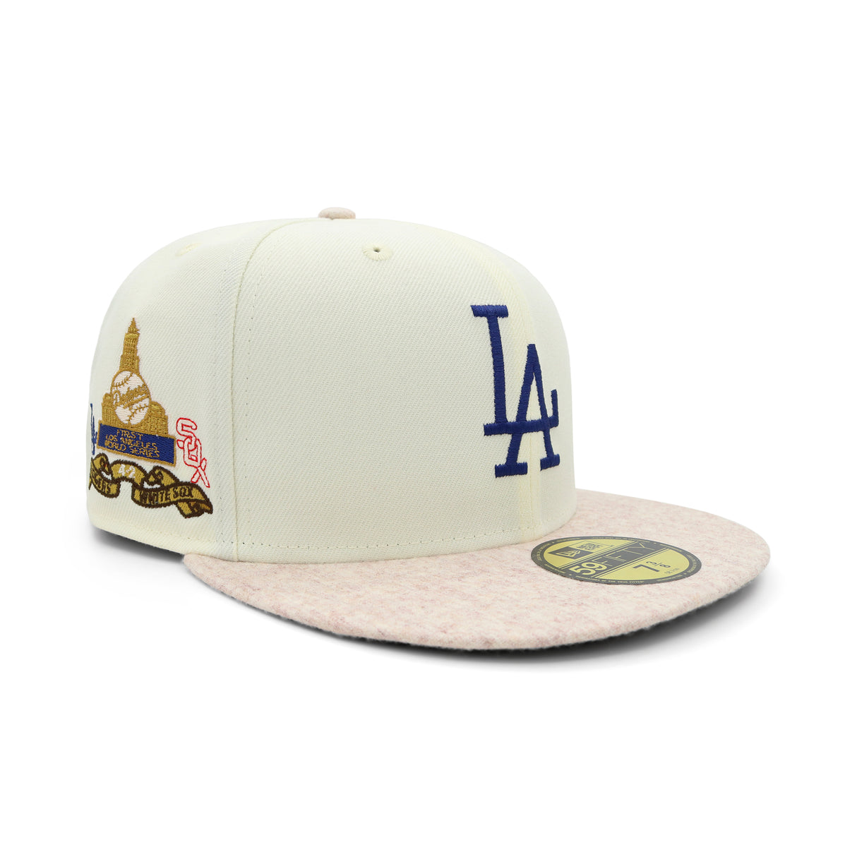 Los Angeles Dodgers Heather & Navy 59FIFTY Fitted
